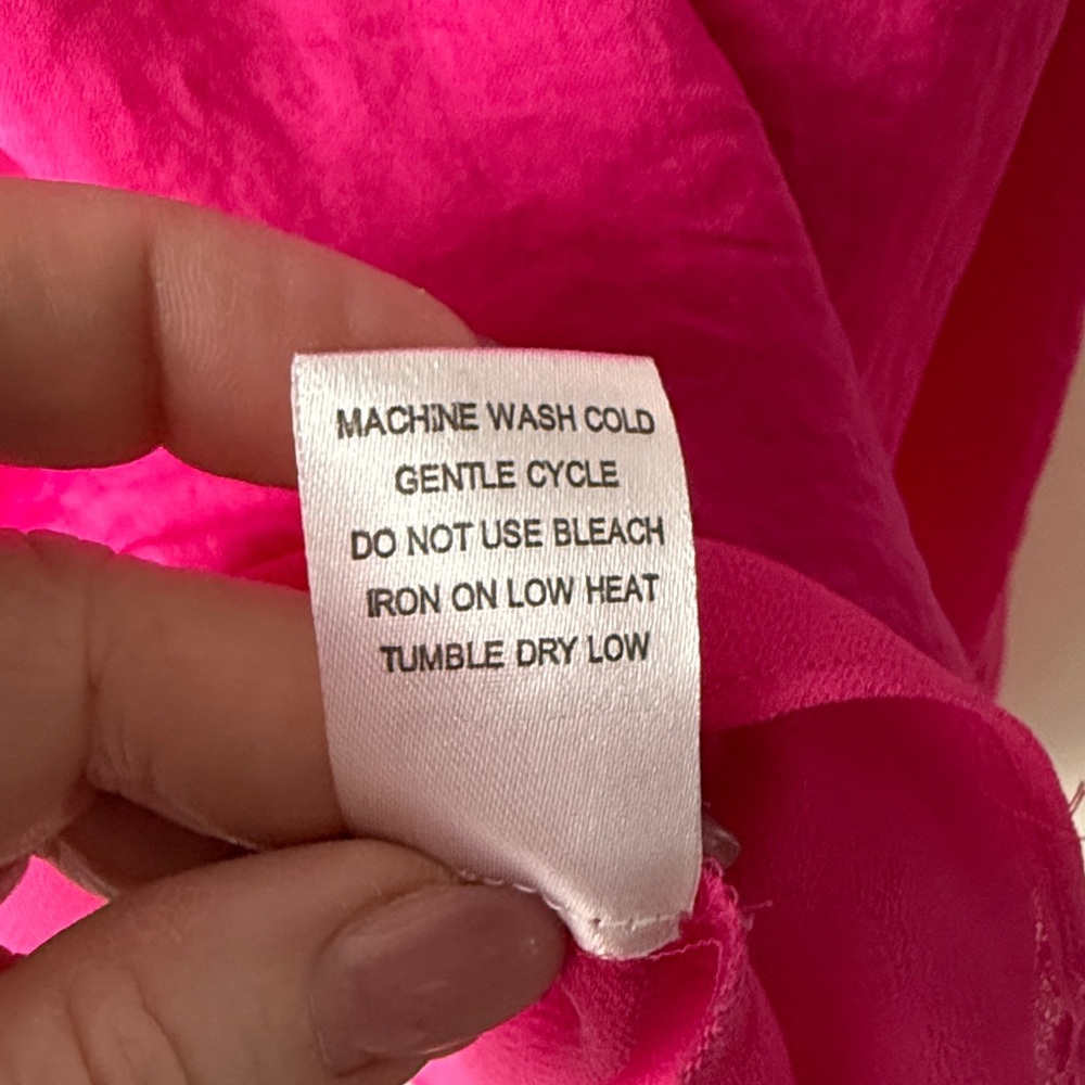 Violet & Claire Fuchsia Tank Top - Picture 6 of 6